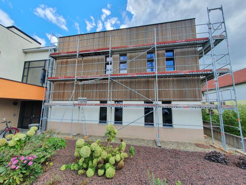 Avant pose de saturateur pour bardage