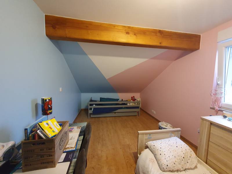 Chambre de couleurs à Sarreguemines et environs (après)